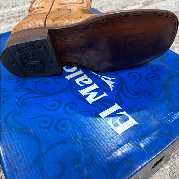 New Exotic Ostrich Cowboy Boots - Picture 7 of 7